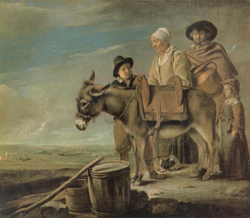 Louis Le Nain The Milkwoman-s Family